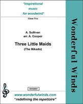 Three Little Maids Trio for 2 Oboes and English Horn cover